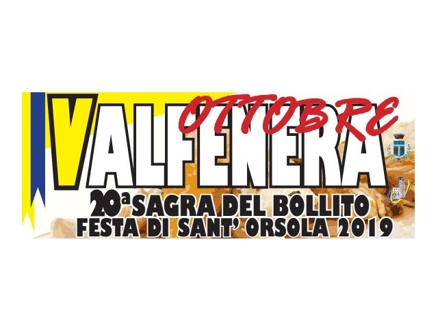Valfenera | Sagra del Bollito - Festa di Sant'Orsola 2019